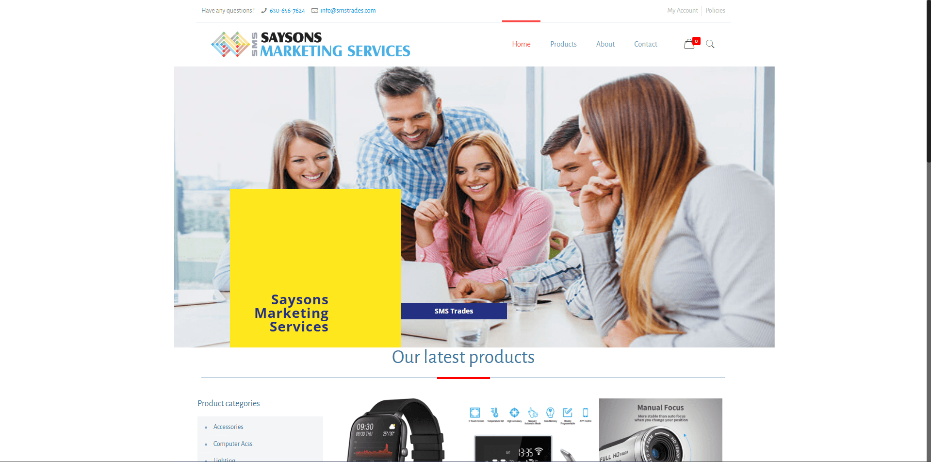 SMS Trades — Homepage